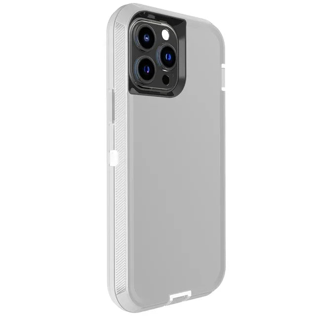 Luxury 3in1 Armor Otter CASE BOX for IPhone 16 15 14 13 12 11 Pro Max XS XR Plus Shockproof Soft Bumpers Protective Hard Cover