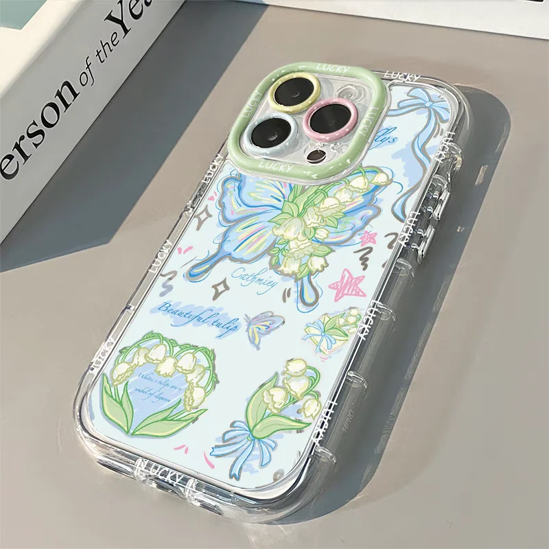 Cut Cat Aninal Phone Case For iPhone 13 Funda iPhone 11 14 15 16 Pro Max 12 XR X Xs 7 8 Plus SE 15pro 13pro Silicone Soft Cover