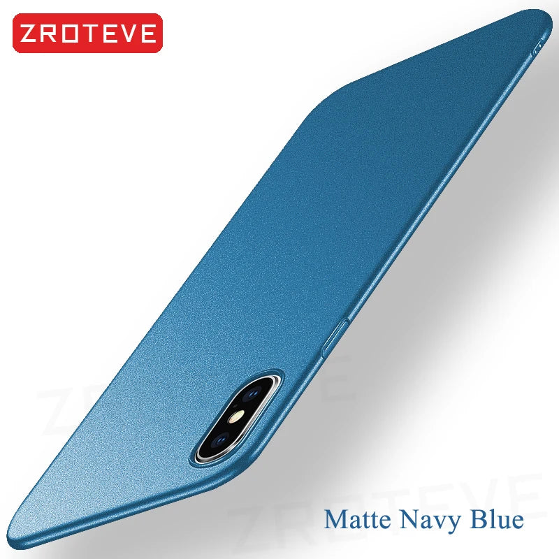 For iPhoneX Case  Luxury Ultra Thin Frosted Hard PC Cover For Apple iphone XR X S XS Max iPhonex 10 iPhone10 Phone Cases