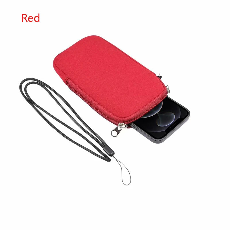 Universal 4.7-7.2 inch Waterproof Phone Bag Pouch for iPhone Samsung Huawei Xiaomi LG Shockproof Phone Case with Shoulder Strap