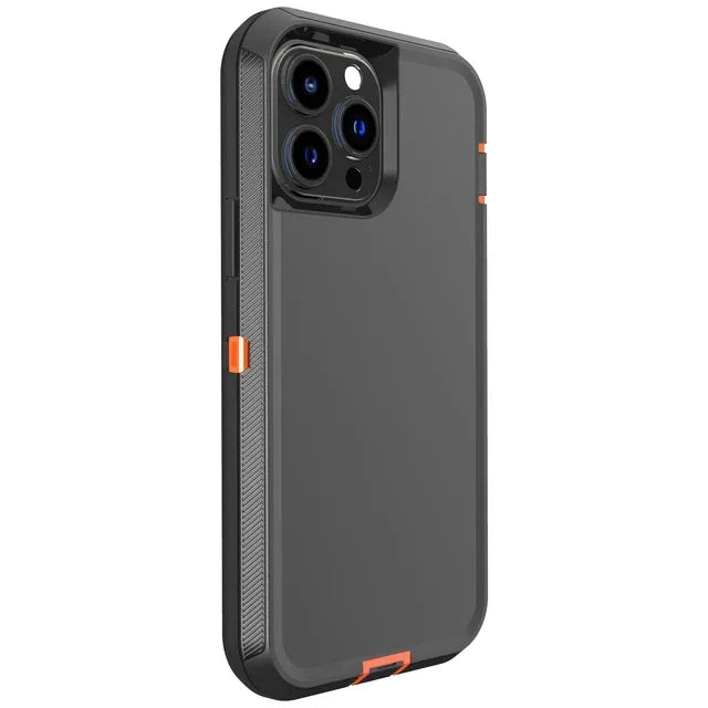 Luxury 3in1 Armor Otter CASE BOX for IPhone 16 15 14 13 12 11 Pro Max XS XR Plus Shockproof Soft Bumpers Protective Hard Cover