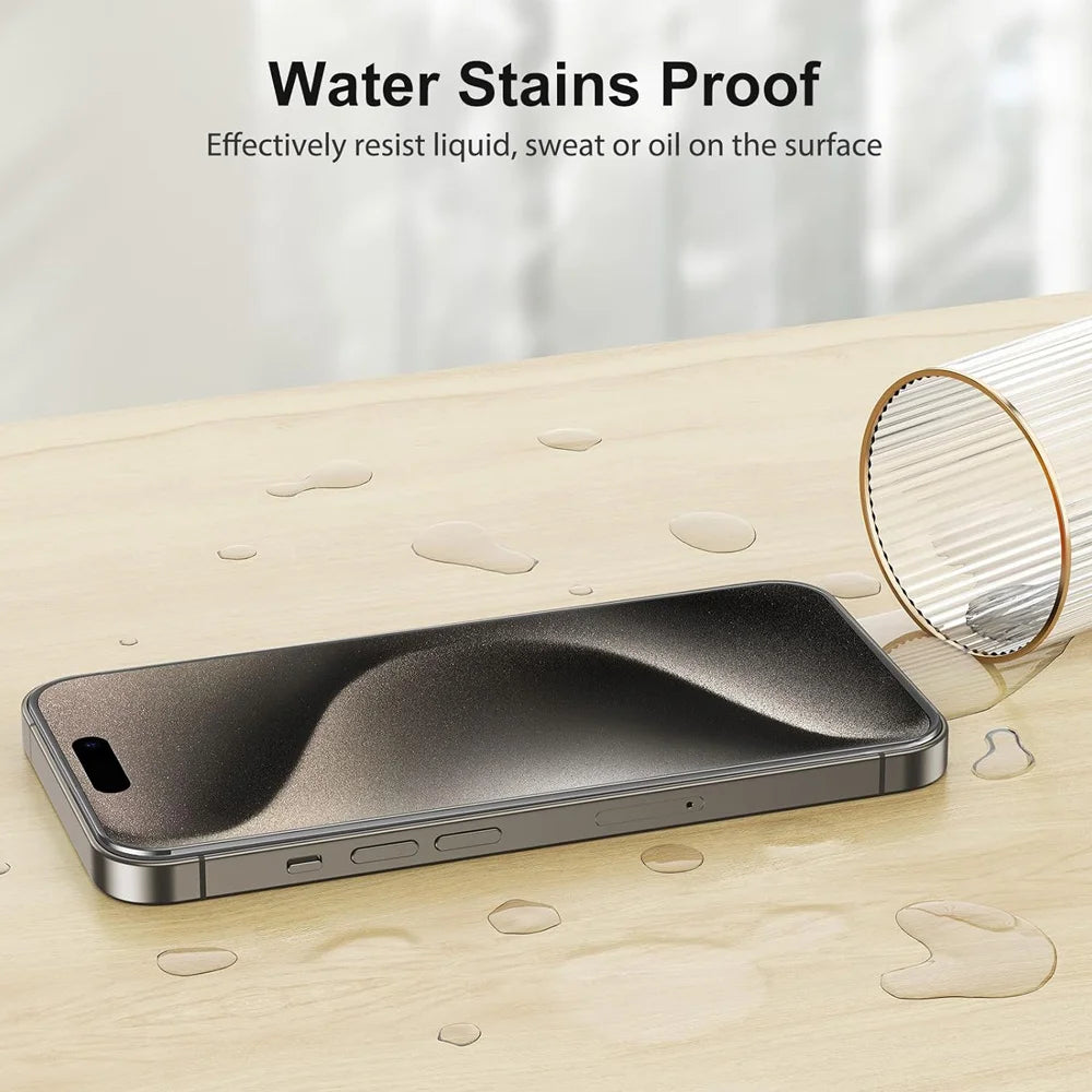 HD Phone Film For iPhone 16 15 14 Pro Max Screen Protector Glass iPhone 13 Mini 12 11 Pro Glass iPhone16 Plus Camera Lens Film