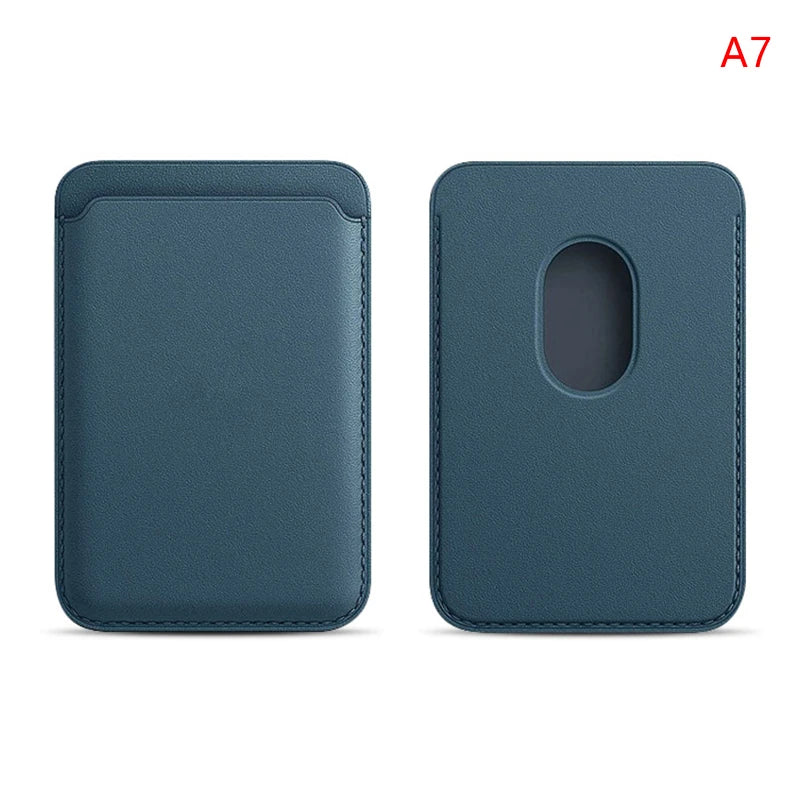Luxury For Magsafe Magnetic Leather Wallet Case For iPhone 13 12 16 14 Pro Max 15Pro S24 Card Holder Phone Bag Cover Accessories
