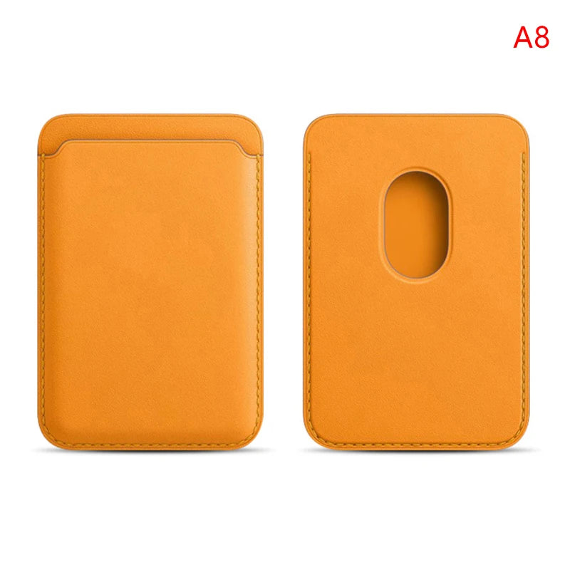 Luxury For Magsafe Magnetic Leather Wallet Case For iPhone 13 12 16 14 Pro Max 15Pro S24 Card Holder Phone Bag Cover Accessories