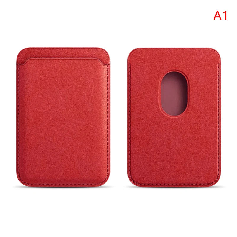 Luxury For Magsafe Magnetic Leather Wallet Case For iPhone 13 12 16 14 Pro Max 15Pro S24 Card Holder Phone Bag Cover Accessories