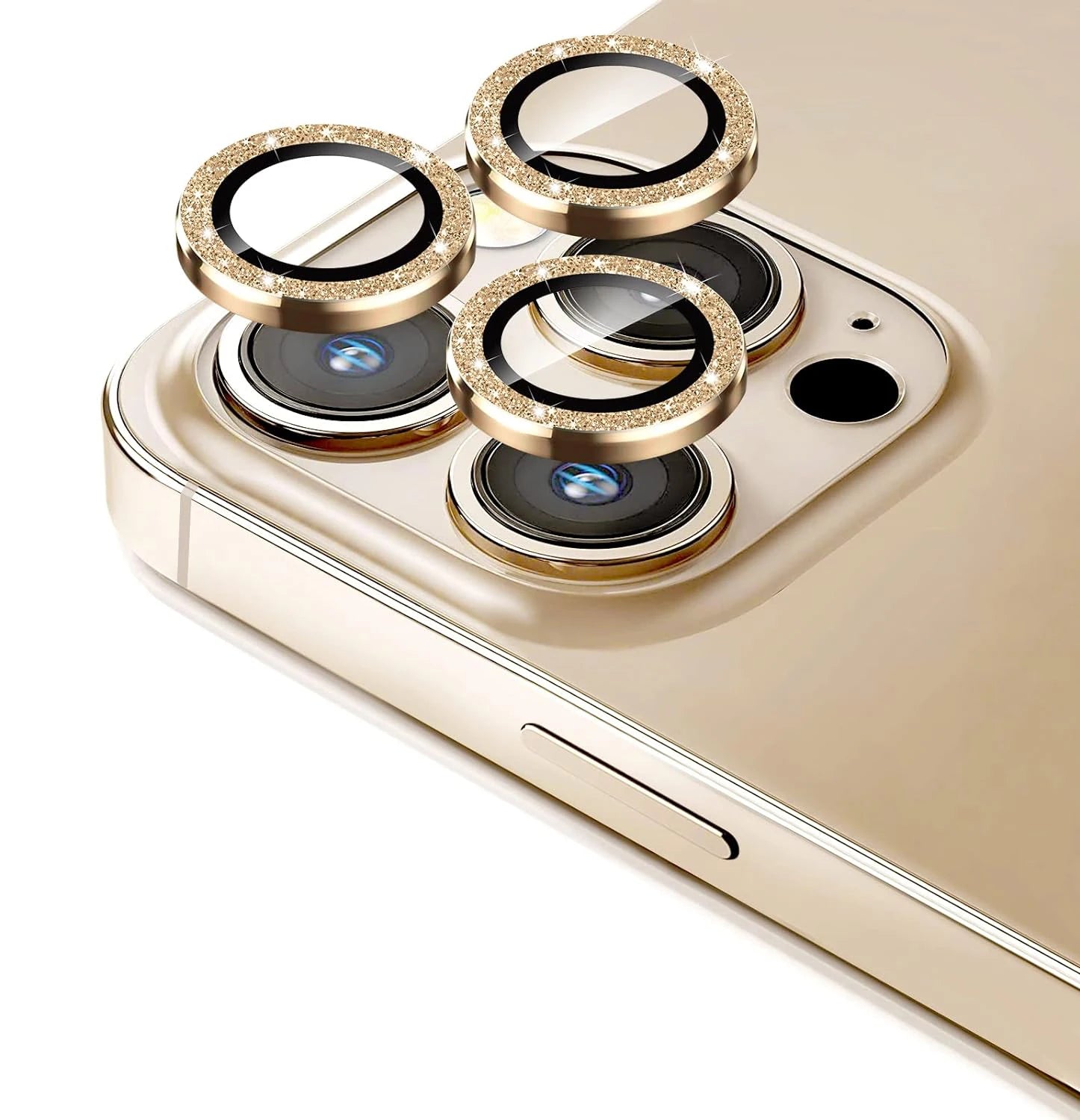 Titanium Tempered Glass Camera Lens Protector Cover For iPhone 16 15 Pro Max 14 Plus 13 Mini 12 11 15Pro 14Pro Phone Accessories