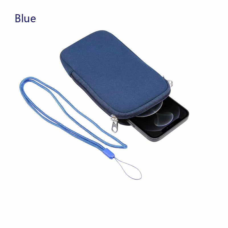 Universal 4.7-7.2 inch Waterproof Phone Bag Pouch for iPhone Samsung Huawei Xiaomi LG Shockproof Phone Case with Shoulder Strap