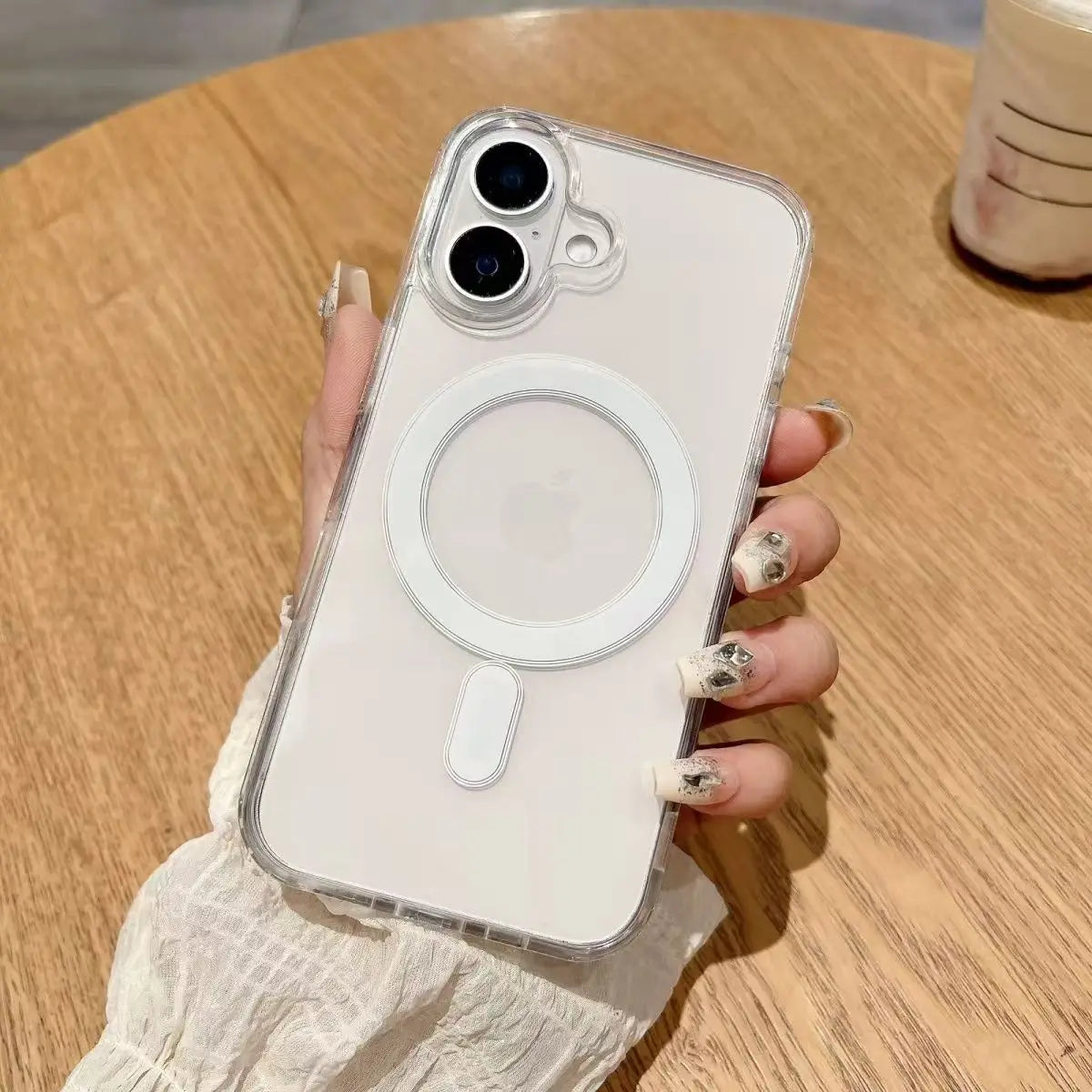 Clear|https://ae01.alicdn.com/kf/S666d609535f747f38e697c3c29ecd012u.jpg For iPhone 16 Pro Max