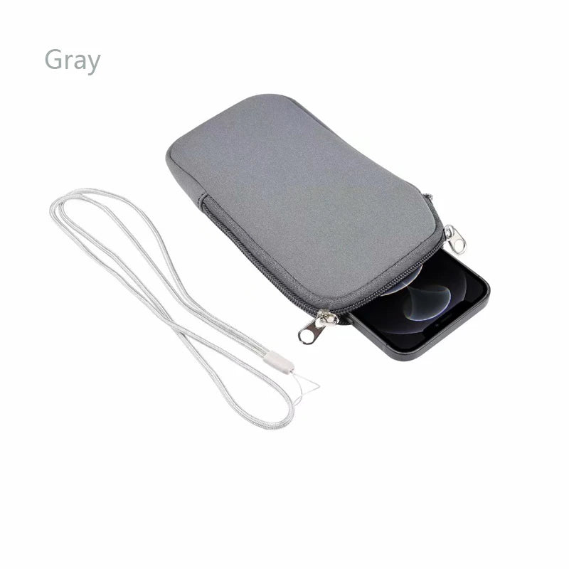 Universal 4.7-7.2 inch Waterproof Phone Bag Pouch for iPhone Samsung Huawei Xiaomi LG Shockproof Phone Case with Shoulder Strap