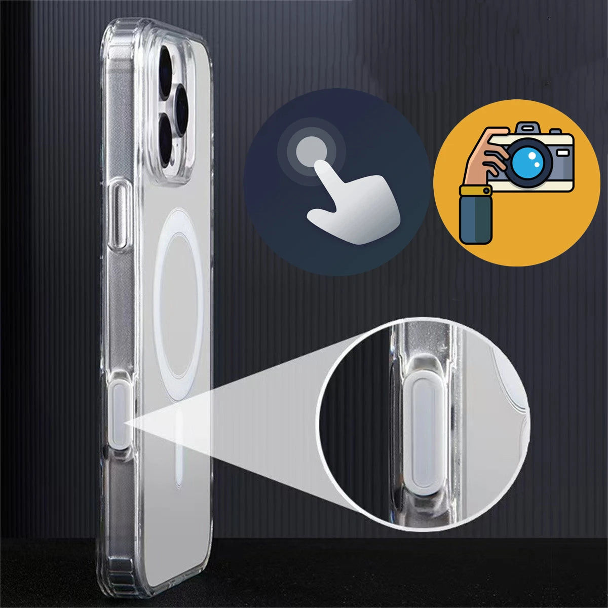 Transparent|https://ae01.alicdn.com/kf/Sd19f7bc31fda47d2ae6b589406989c32p.jpg for iPhone 16