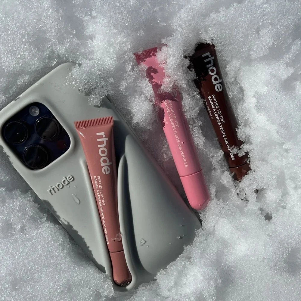 Luxury  DIY Lipstick Soft Silicone Case for iPhone 16 15 13 11 14 12 Pro Max Plus Portable Lip Gloss Holder Ins Phone Cover