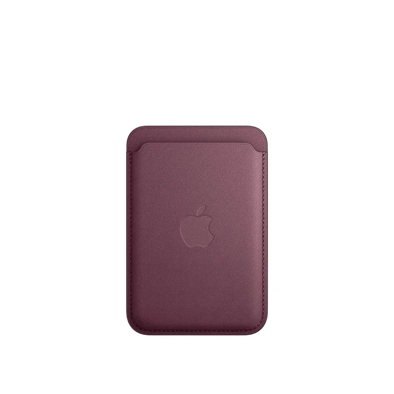 Offical With Box Finewoven Card Wallet Case For iPhone 12 13 14 15 16 Pro Max Plus Mini Strong Magnetic Magsafe Covers