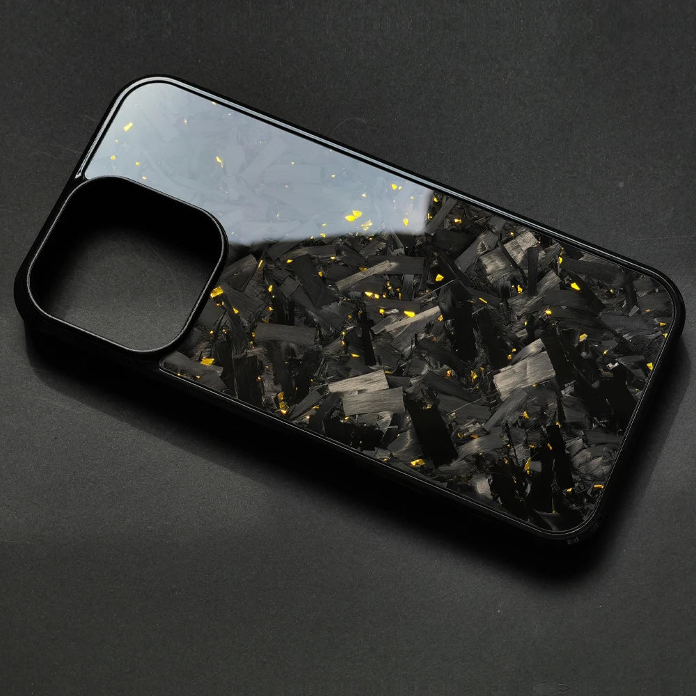 New Magsafe Cases for iPhone 15 Pro Max Real Forged Carbon Fiber for iPhone 16 13 14 12 11 14Plus 13Pro 11Promax Anti-fall Case