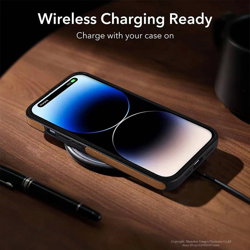 Leather Kickstand Phone Cases for iPhone 16 15 13 Pro Max 14 Plus 12 11 Mobile Case Shockproof Flexible Soft Grip Back Cover