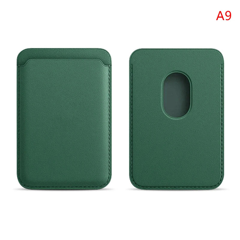 Luxury For Magsafe Magnetic Leather Wallet Case For iPhone 13 12 16 14 Pro Max 15Pro S24 Card Holder Phone Bag Cover Accessories