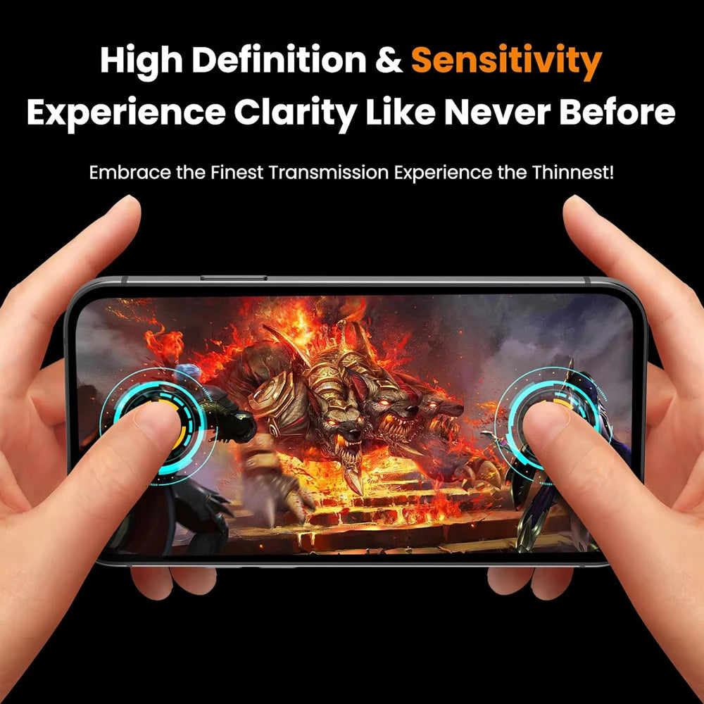 HD Phone Film For iPhone 16 15 14 Pro Max Screen Protector Glass iPhone 13 Mini 12 11 Pro Glass iPhone16 Plus Camera Lens Film