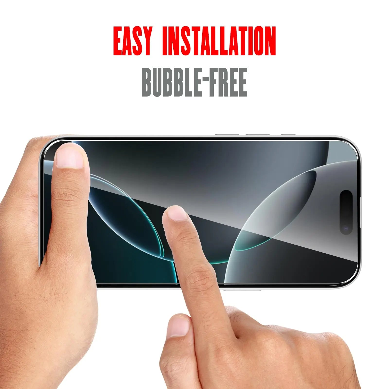 For iPhone 16 Pro Max Screen Protector Tempered Glass Crystal Mica 9H HD Clear Transparent Anti Scratch