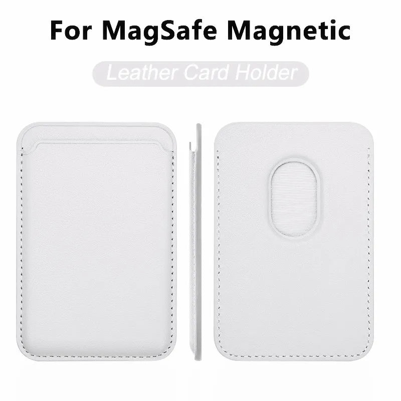 Luxury For Magsafe Magnetic Leather Wallet Case For iPhone 13 12 16 14 Pro Max 15Pro S24 Card Holder Phone Bag Cover Accessories