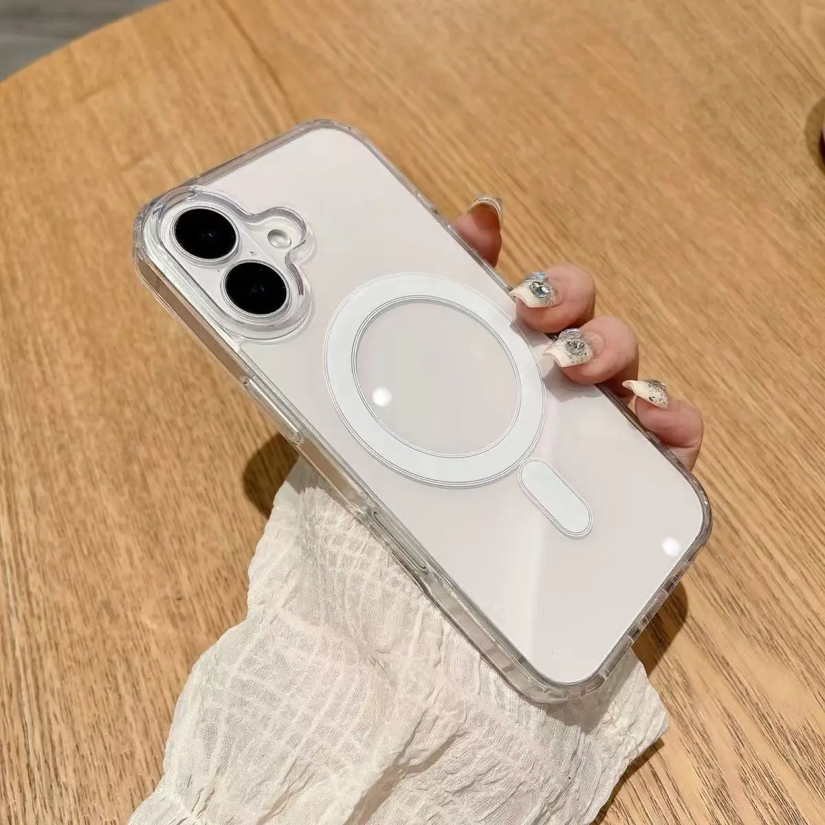 Clear|https://ae01.alicdn.com/kf/S666d609535f747f38e697c3c29ecd012u.jpg For iPhone 16