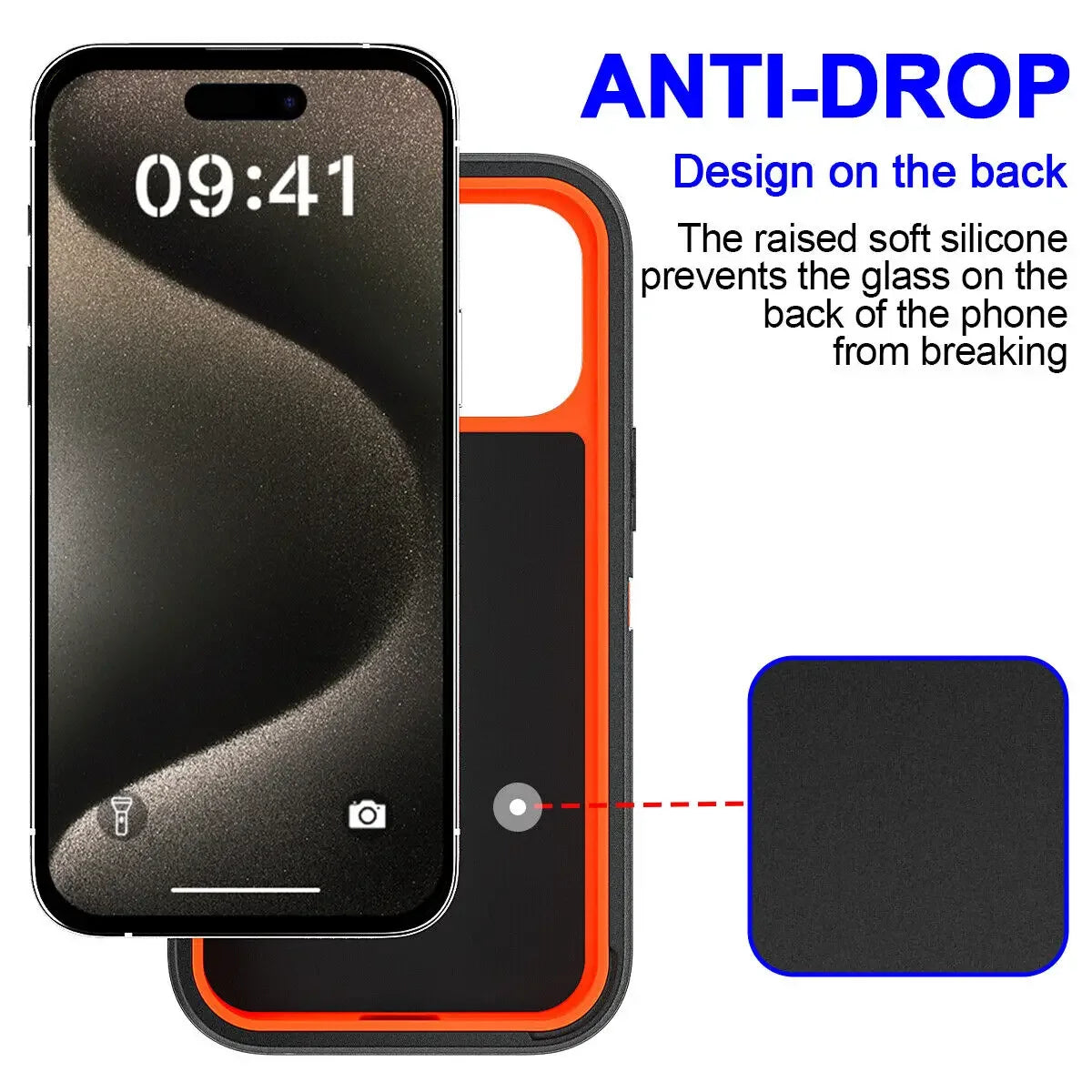 3 in 1 Defend Case For iPhone 16 11 12 13 14 Pro Max 15 Plus 7 8 SE 2022 Xs XR Original Heavy Duty Shockproof Hybrid Cover Cases