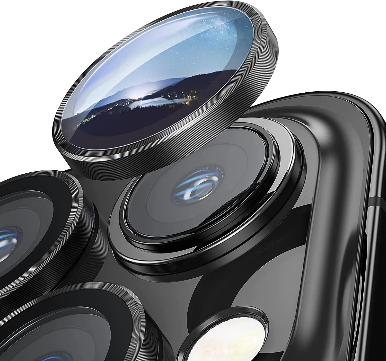 Glitter Diamond Camera Lens Protector Cover for iPhone 16 E 16E 16Pro 15 14 Pro Max Plus 13 12 Mini 11 14Pro 13Pro 14Plus 12Pro