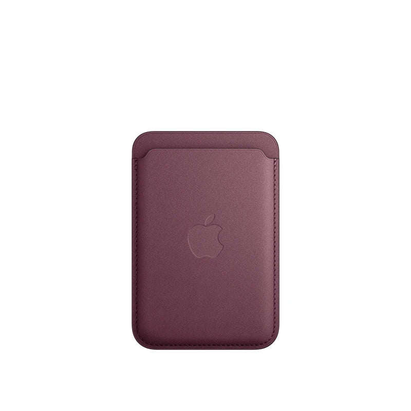 Offical With Box Finewoven Card Wallet Case For iPhone 12 13 14 15 16 Pro Max Plus Mini Strong Magnetic Magsafe Covers