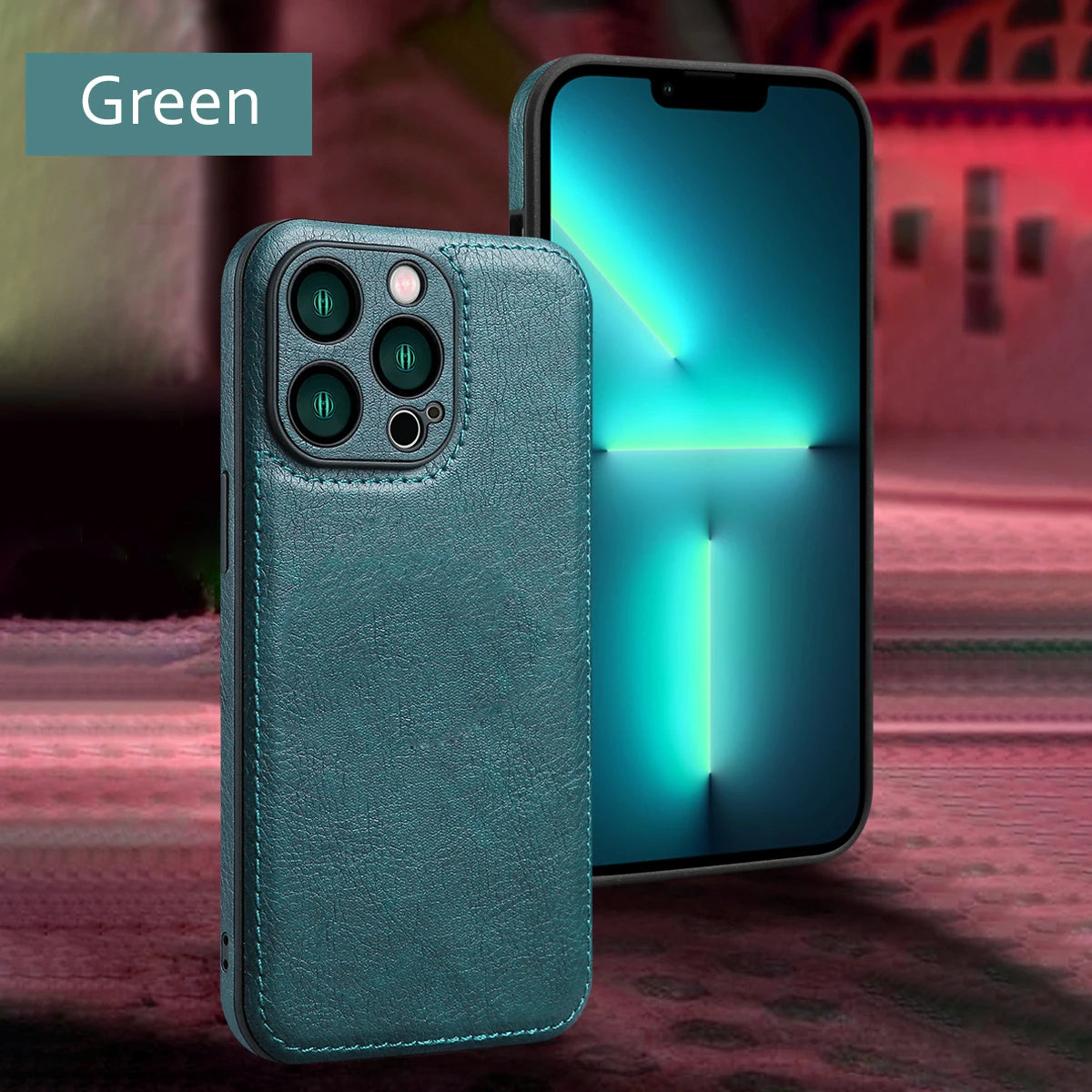 Soft Leather Case for iPhone 15 14 13 12 11 16 Pro Max XR XS Max 7 8 Plus Ultra Thin Lens Protection iphone16 16Pro Cover Coque
