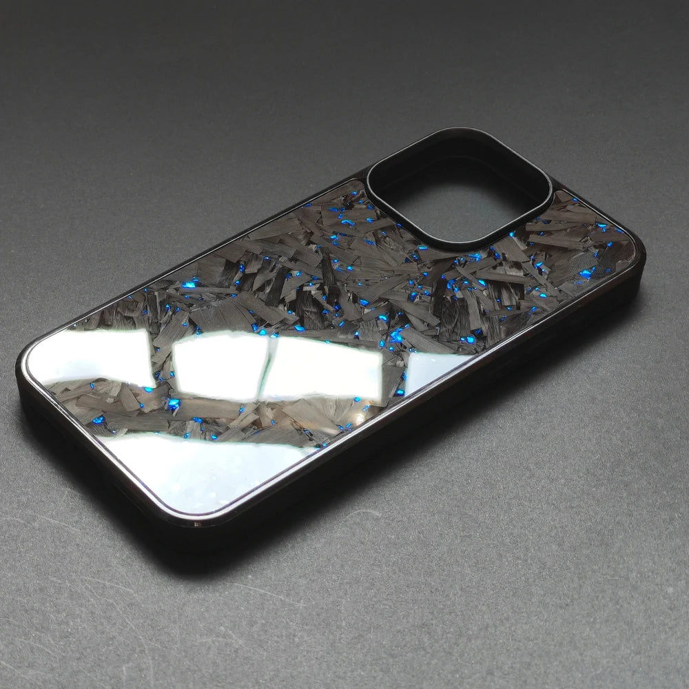 New Magsafe Cases for iPhone 15 Pro Max Real Forged Carbon Fiber for iPhone 16 13 14 12 11 14Plus 13Pro 11Promax Anti-fall Case
