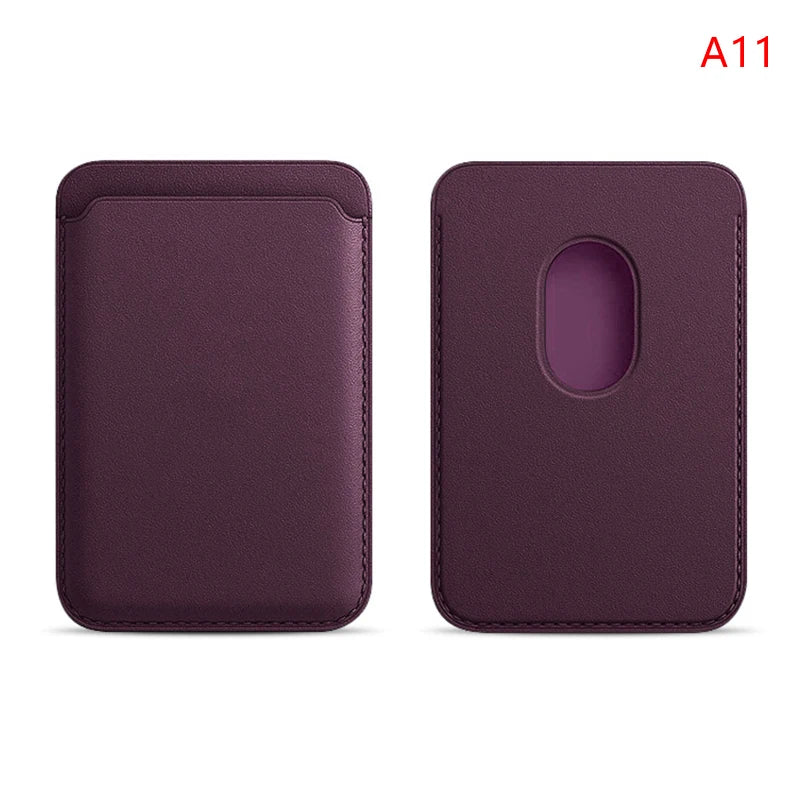 Luxury For Magsafe Magnetic Leather Wallet Case For iPhone 13 12 16 14 Pro Max 15Pro S24 Card Holder Phone Bag Cover Accessories