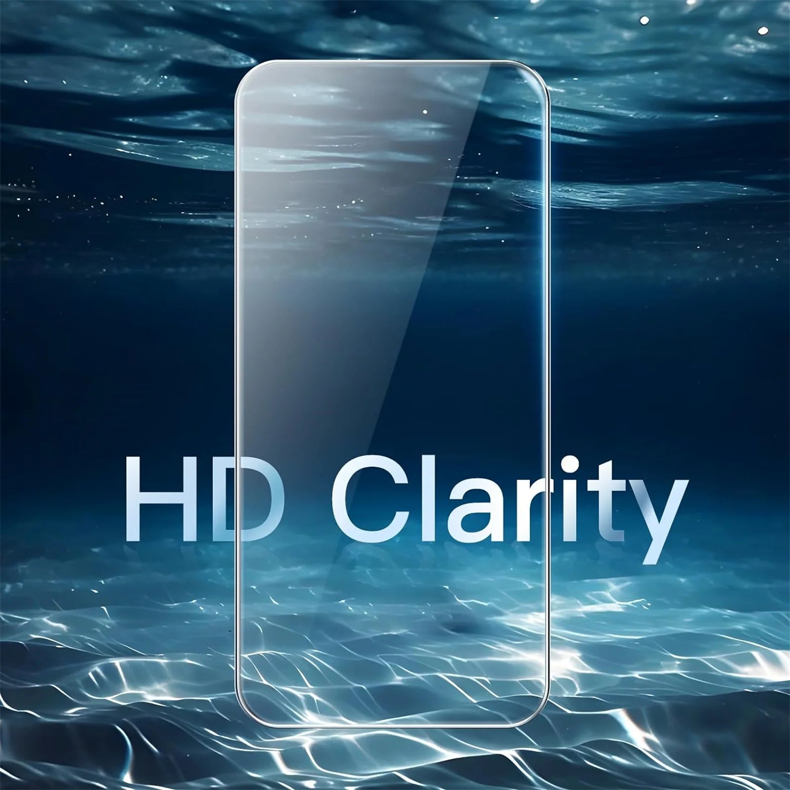 Screen Protector For iPhone 16 Pro 6.3 inch, Tempered Glass HD Crystal  9H Anti Scratch Case Friendly Mica High Aluminum